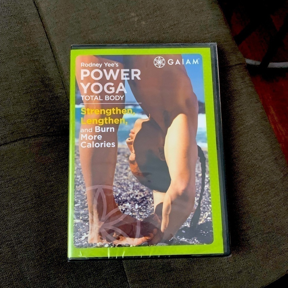 GAIAM Rodney Yee’s Power Yoga Total Body DVD